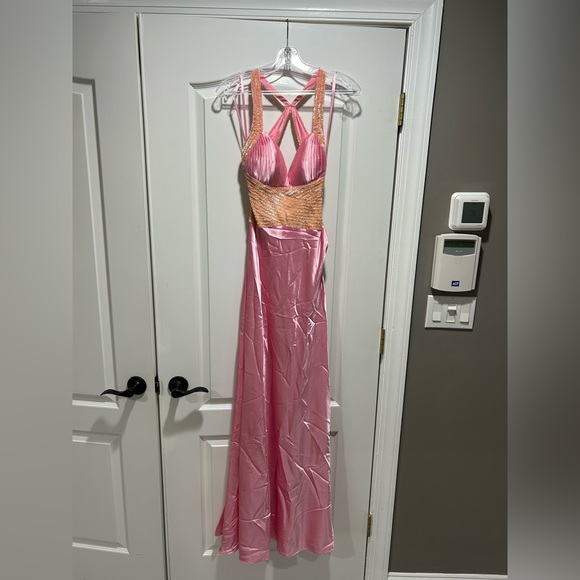 Pink Cache Prom Dress - Picture 1 of 3